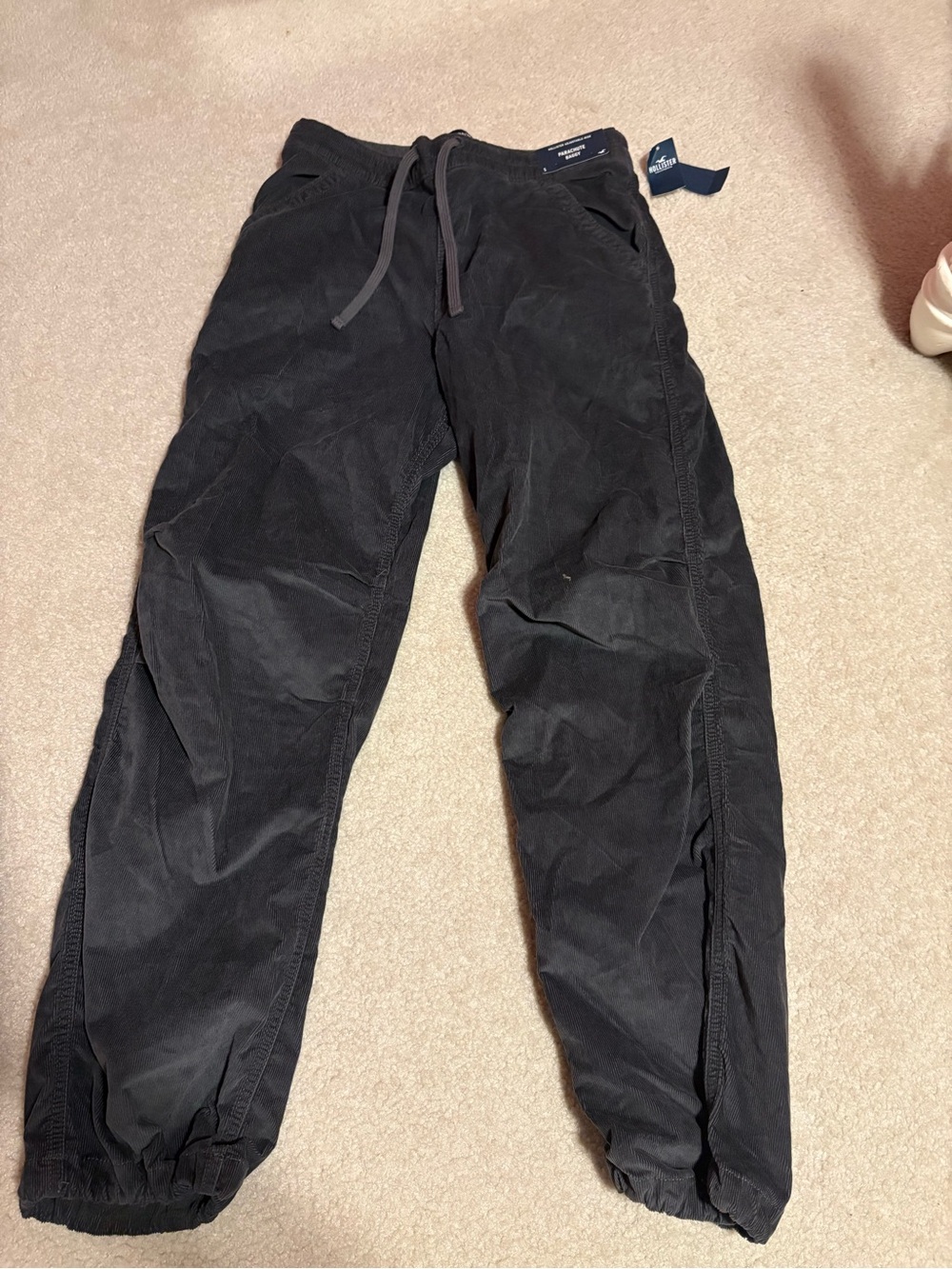 Holster Womens size small Black Corduroy Parachute Pants